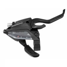 Шифтер с тормозной ручкой правый Shimano Tourney ST-EF500, 8 скоростей, трос 2050мм, черный